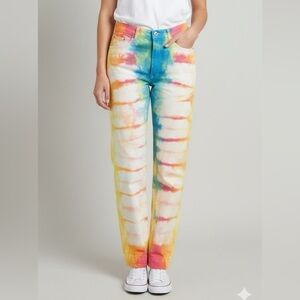 Sierra West Vintage Hand Tie-Dye Jeans